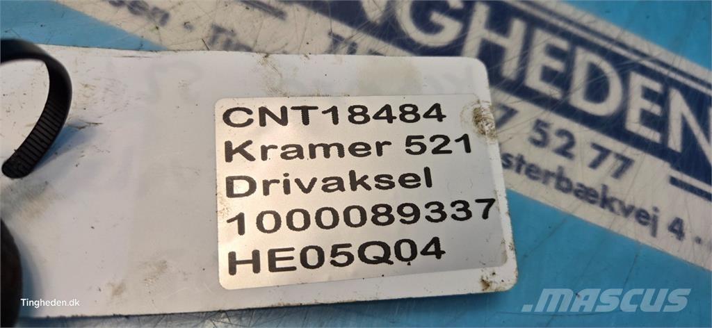 Kramer 521 Осі