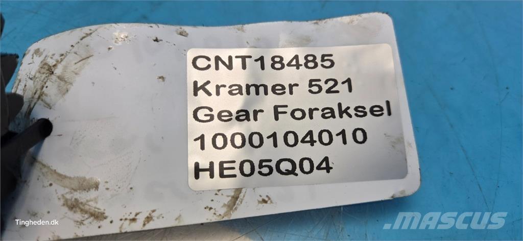 Kramer 521 Осі