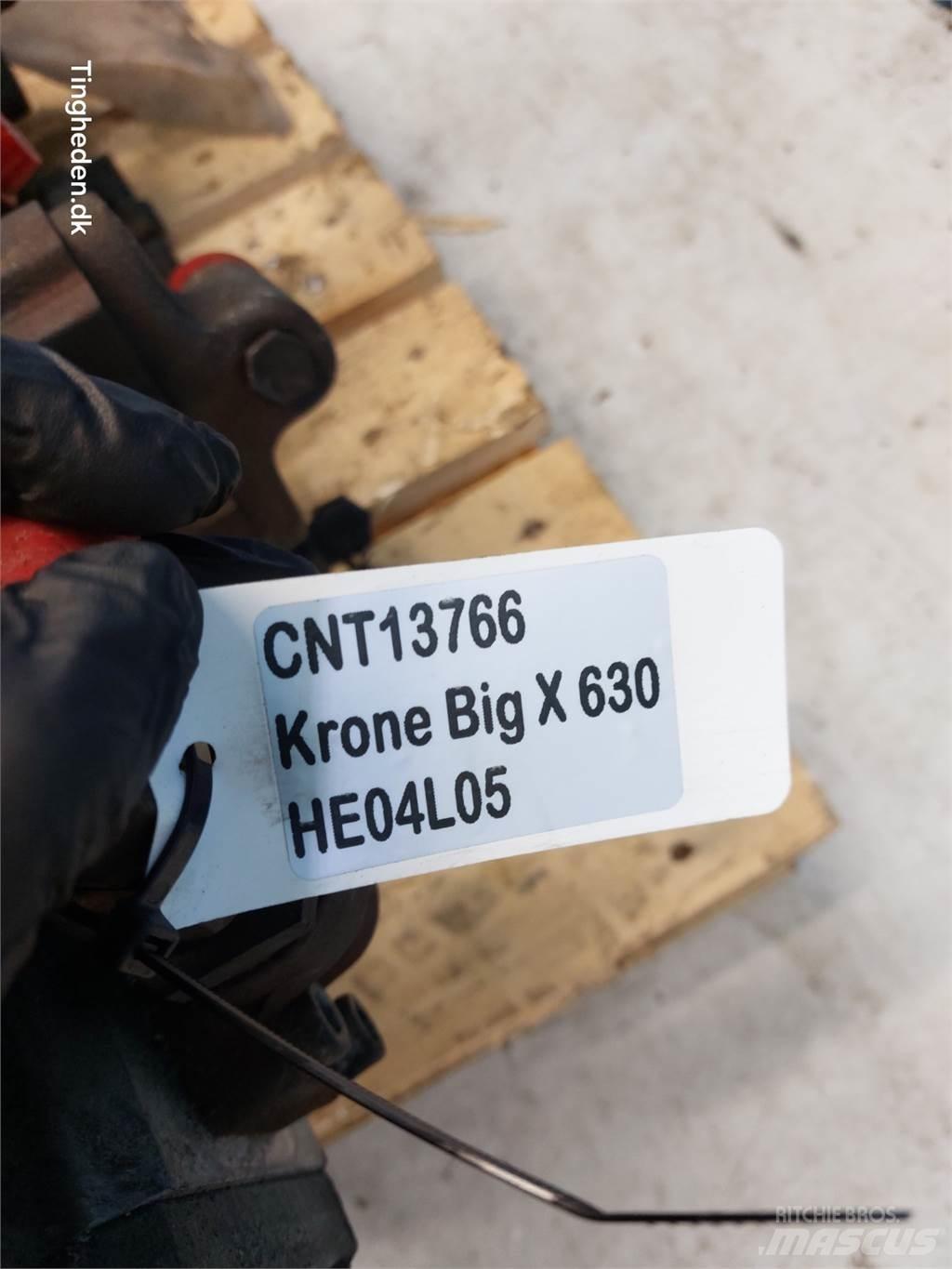 Krone Big X 360 Гідравліка