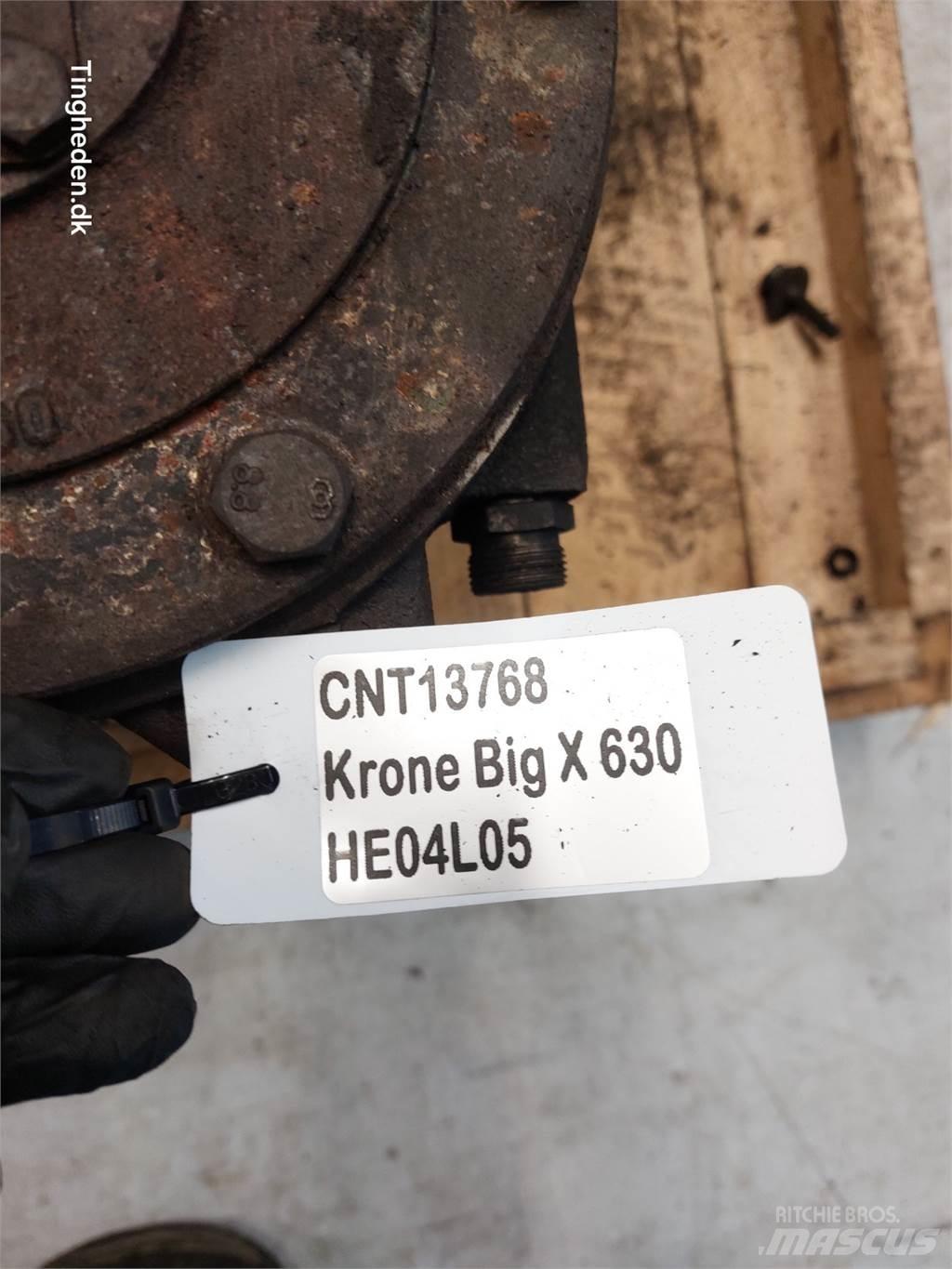 Krone Big X 360 Гідравліка