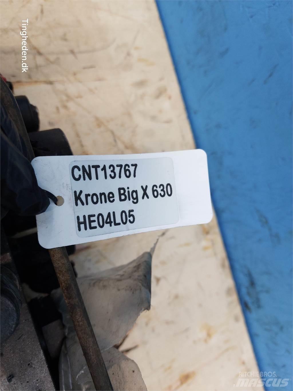 Krone Big X 360 Гідравліка