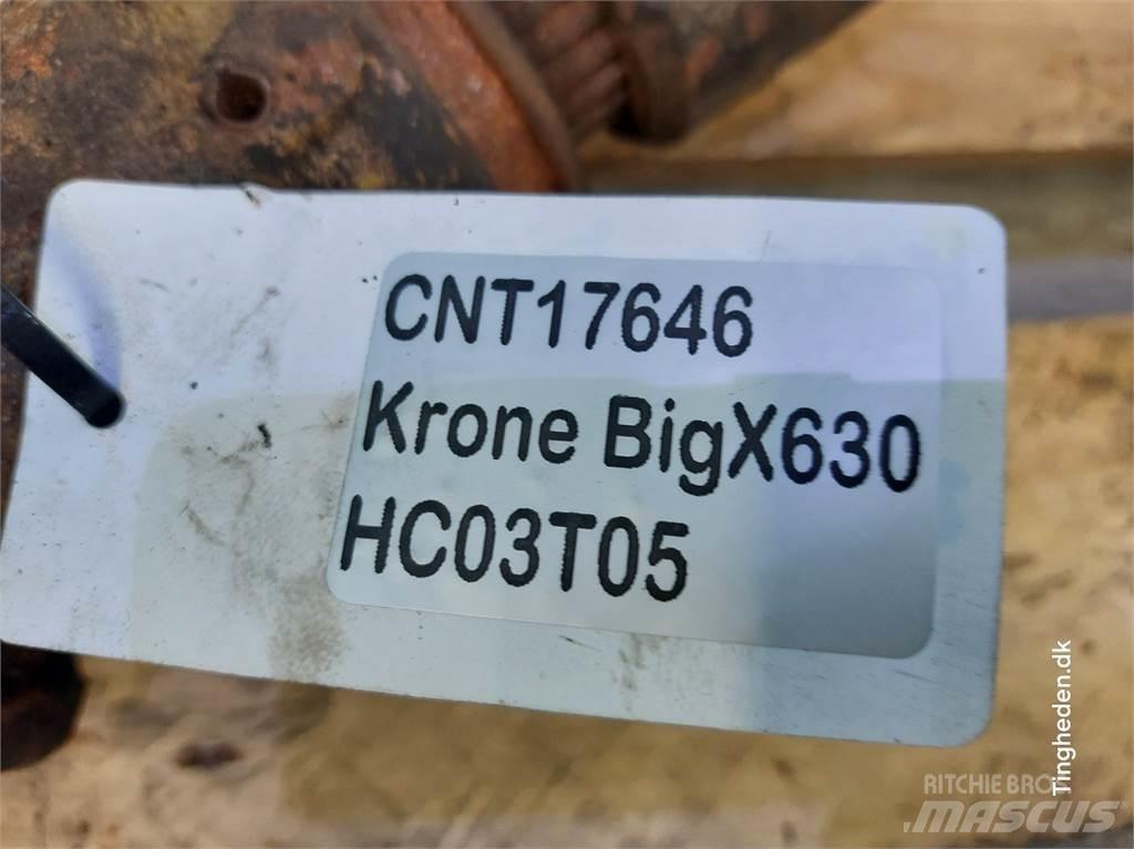 Krone Big X 630 Комплектуючі для сіно- та фуражних машин