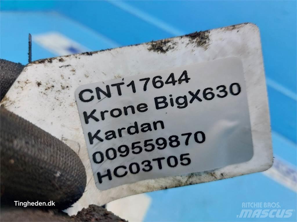 Krone Big X 630 Комплектуючі для сіно- та фуражних машин