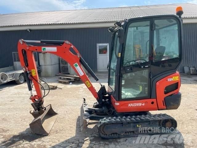Kubota KX19-4 Міні-екскаватори < 7т