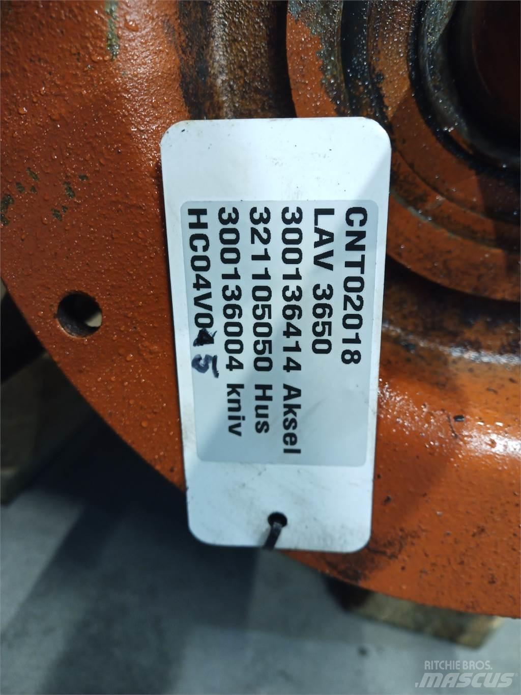 Laverda 3500 Додаткове обладнання для збиральних комбайнів