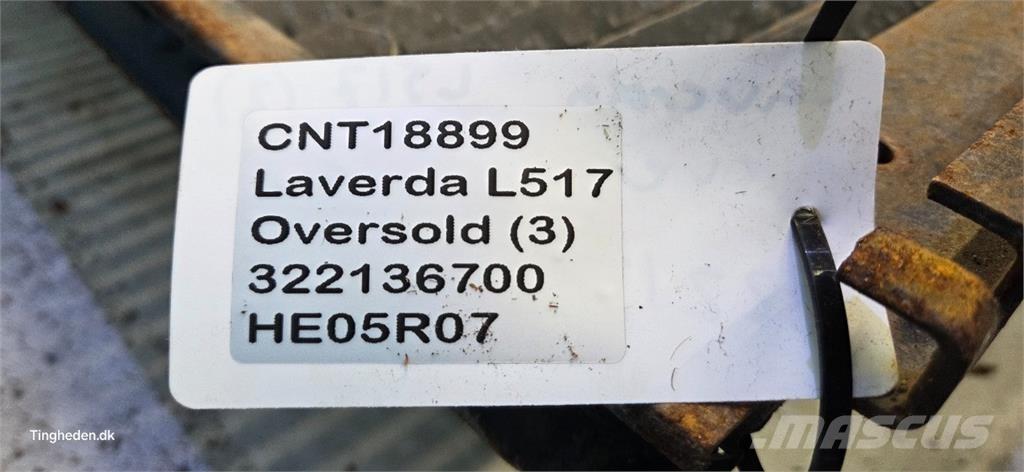 Laverda L517 Розсіювачі солі та піску