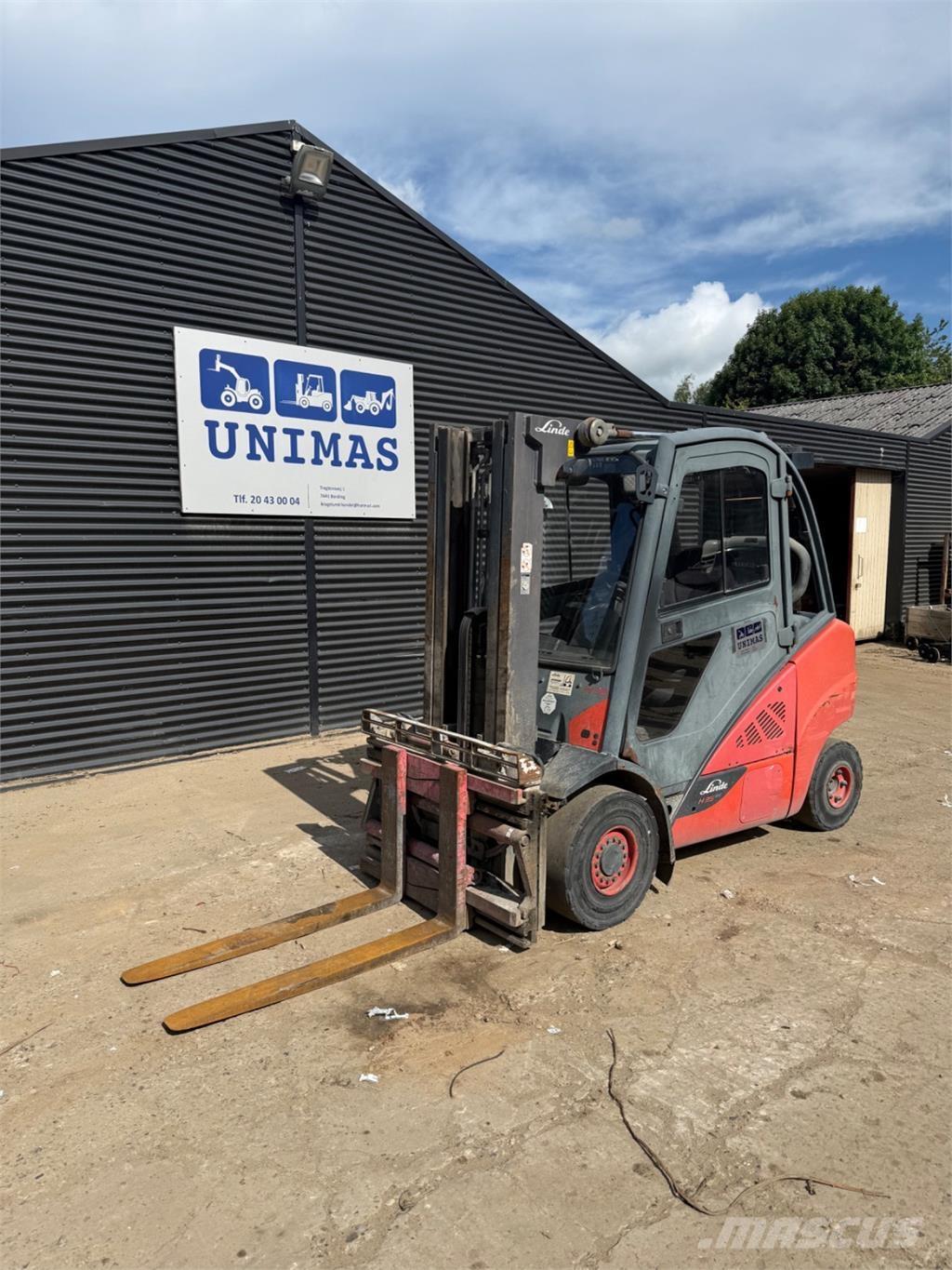 Linde H35D Дизельні навантажувачі