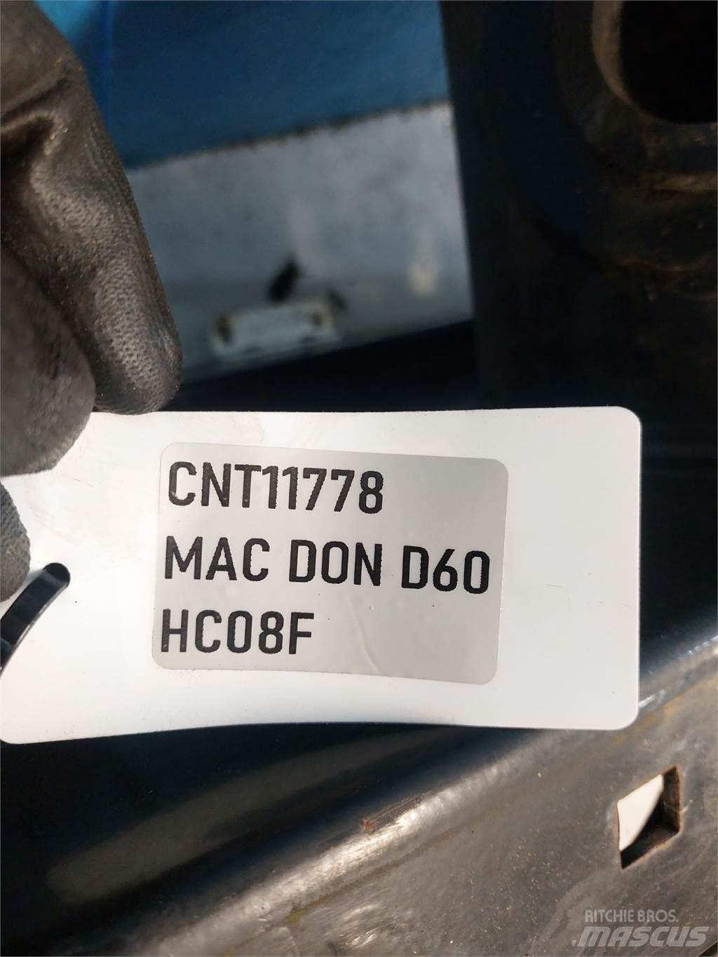 MacDon D60 Додаткове обладнання для збиральних комбайнів