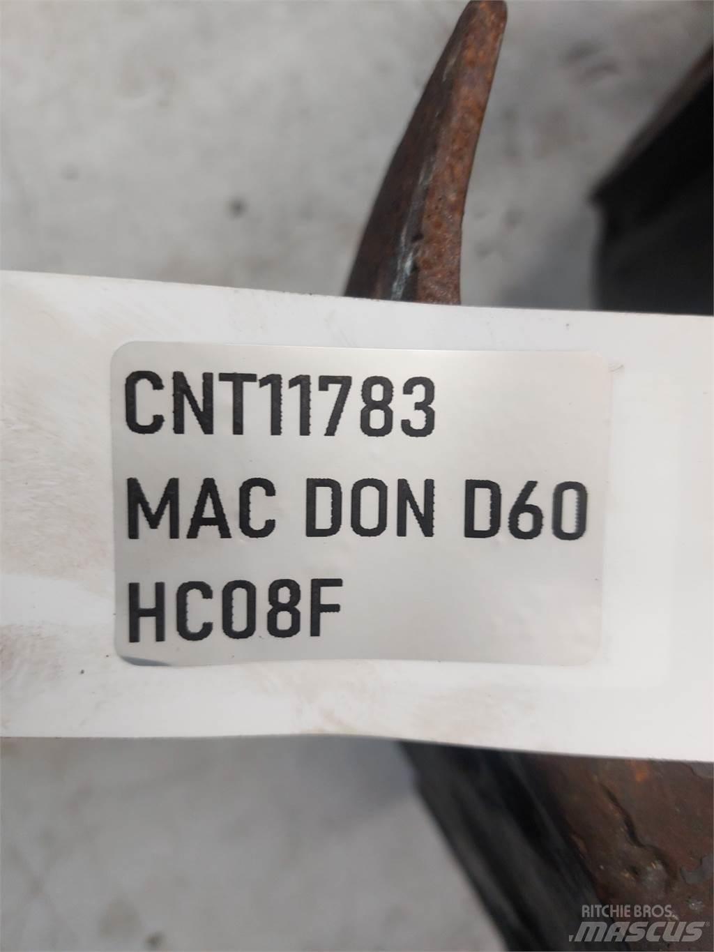MacDon D60 Додаткове обладнання для збиральних комбайнів