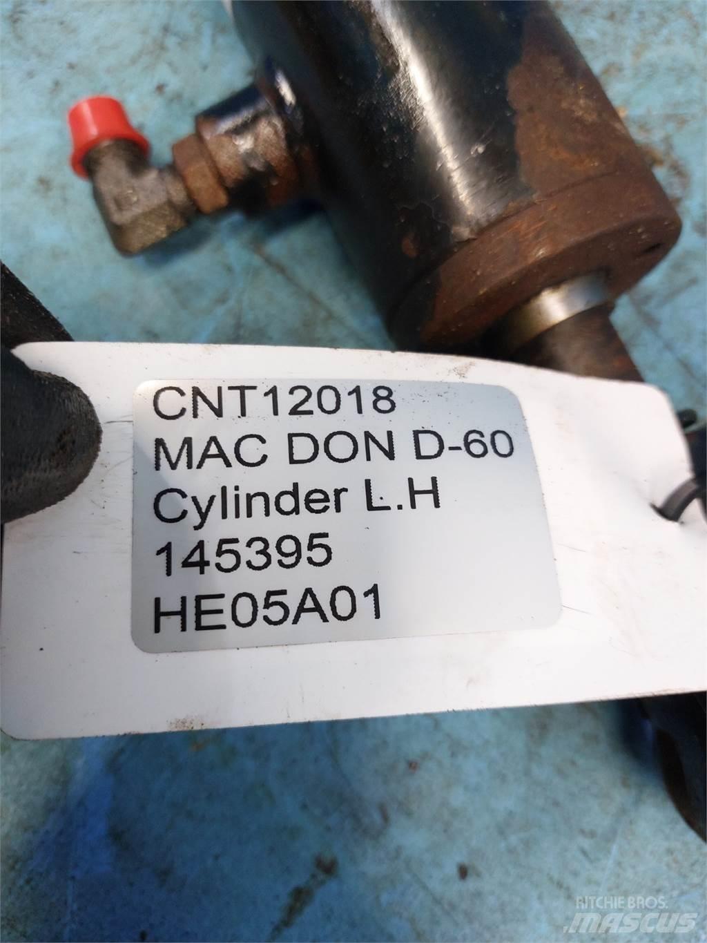 MacDon D60 Додаткове обладнання для збиральних комбайнів