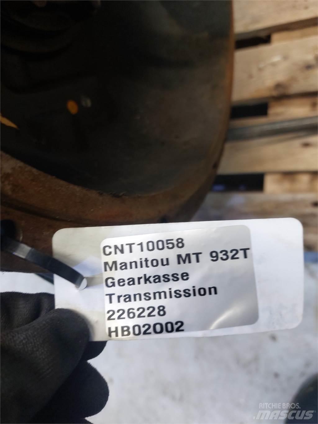 Manitou MT 932 Коробка передач