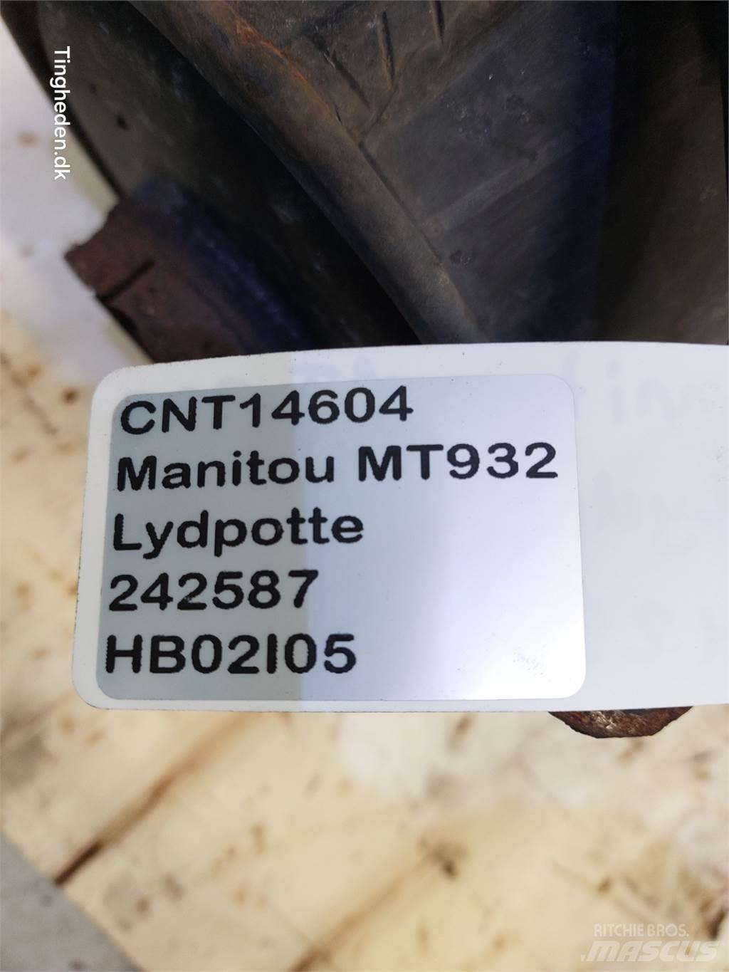 Manitou MT932 Двигуни