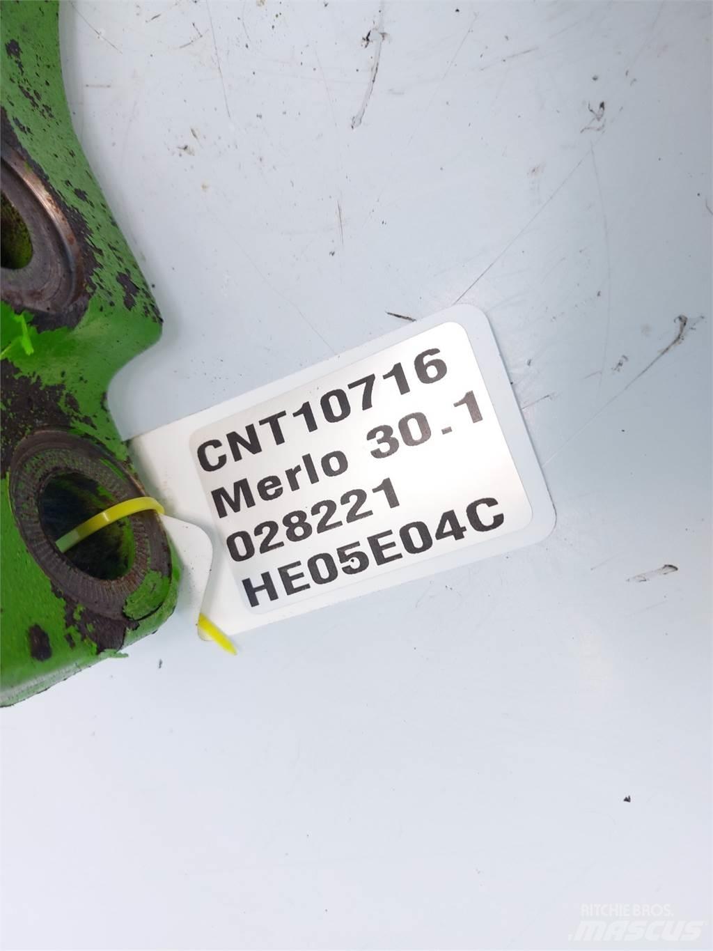 Merlo 30.1 Осі