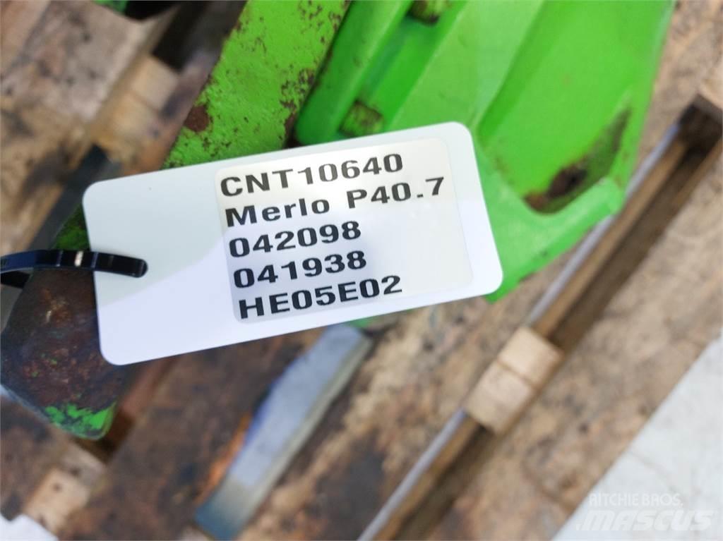 Merlo P40.7 Осі
