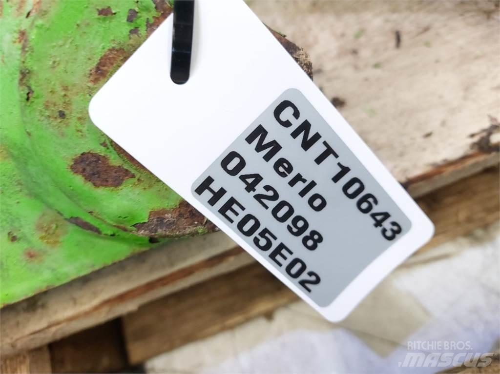 Merlo P40.7 Осі