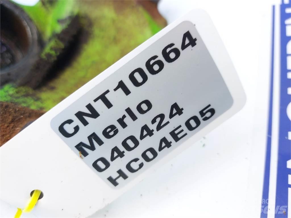 Merlo P41.7 Осі