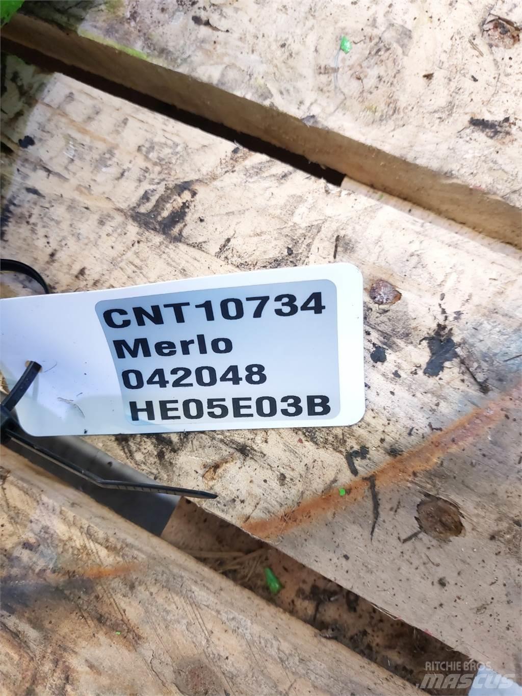 Merlo P41.7 Осі