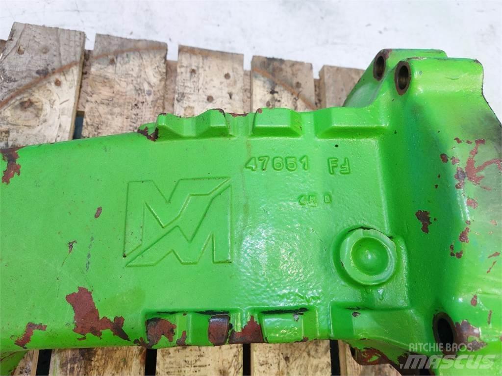 Merlo P41.7 Осі