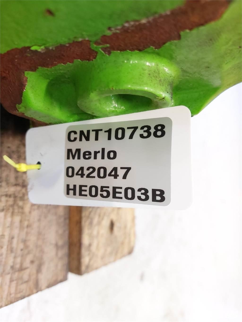 Merlo P41.7 Осі