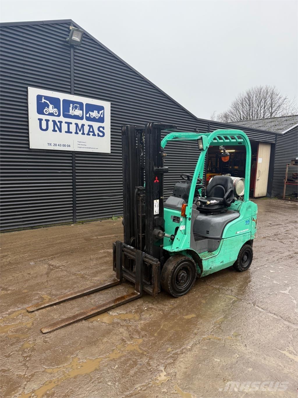 Mitsubishi FG18 Газові навантажувачі