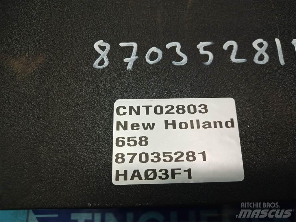 New Holland 658 Електроніка