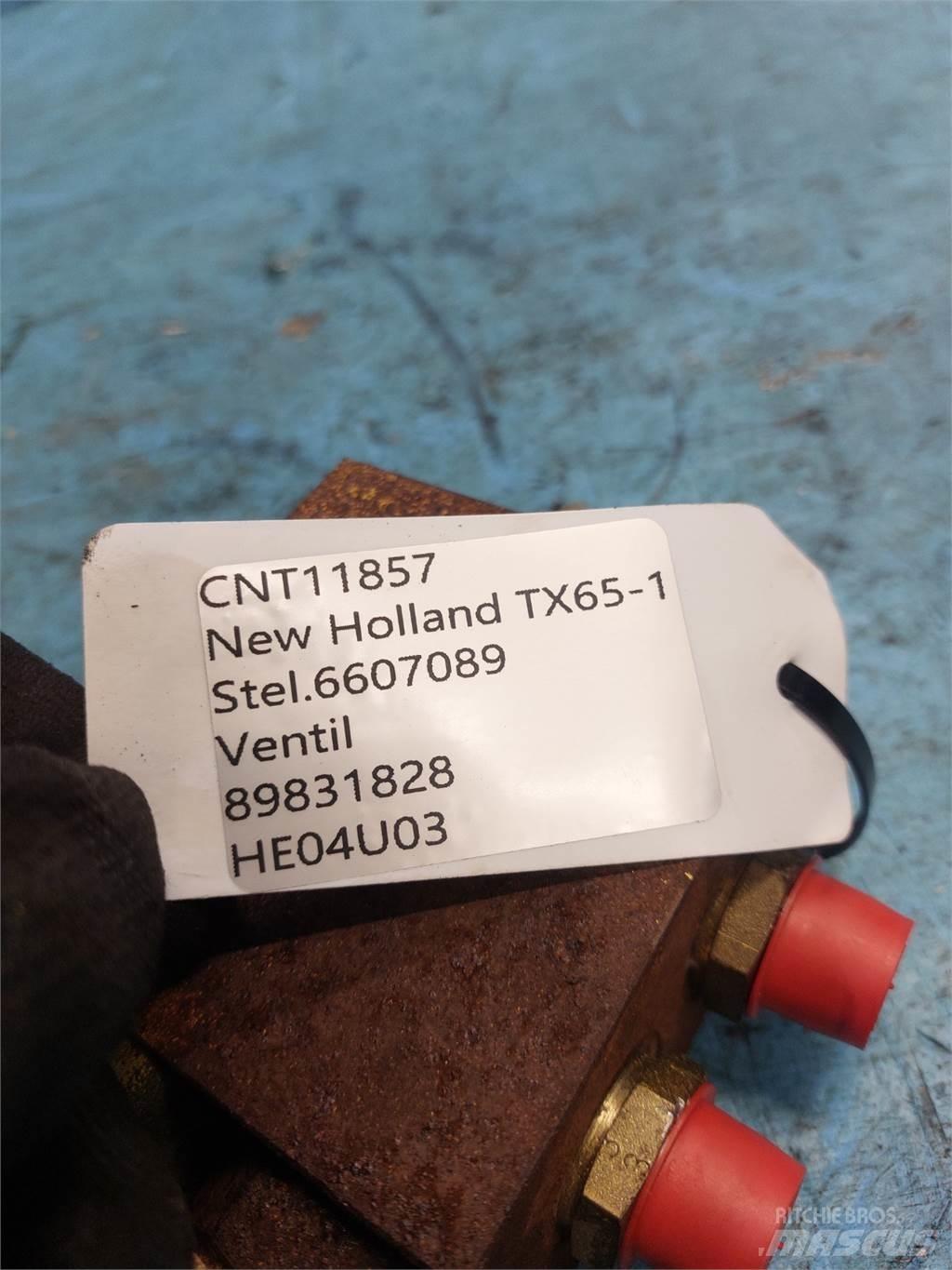 New Holland TX65 Гідравліка