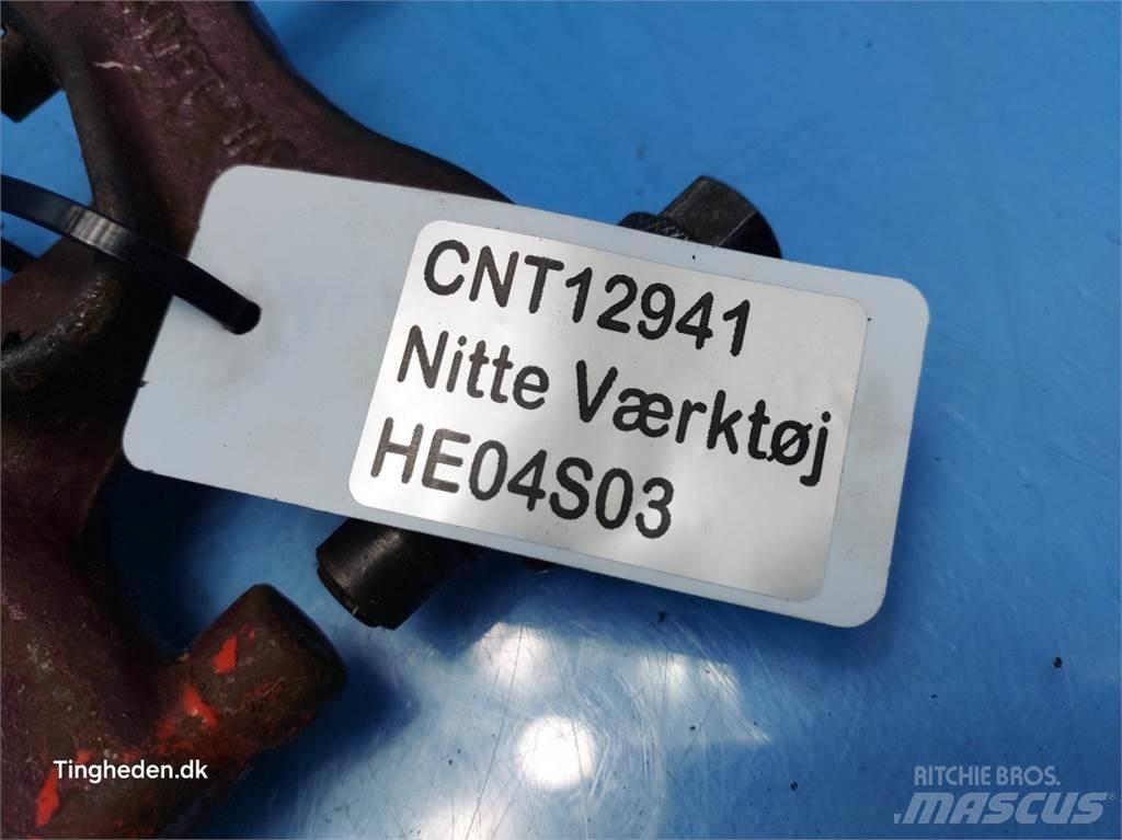 Nitteværktøj Додаткове обладнання для збиральних комбайнів
