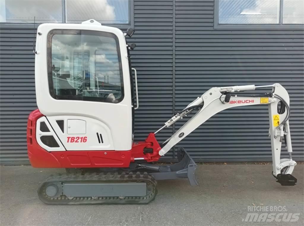 Takeuchi tb216 Міні-екскаватори < 7т