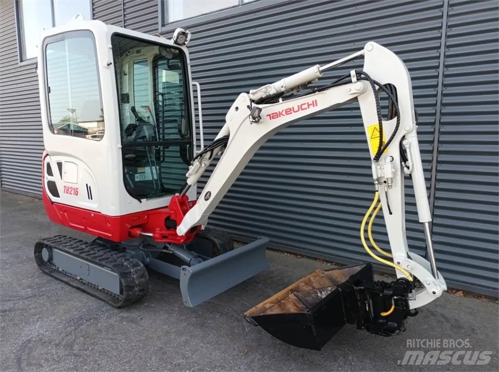 Takeuchi tb216 Міні-екскаватори < 7т
