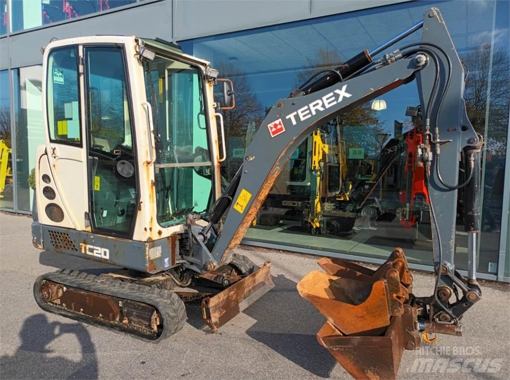 Terex tc20 Міні-екскаватори < 7т
