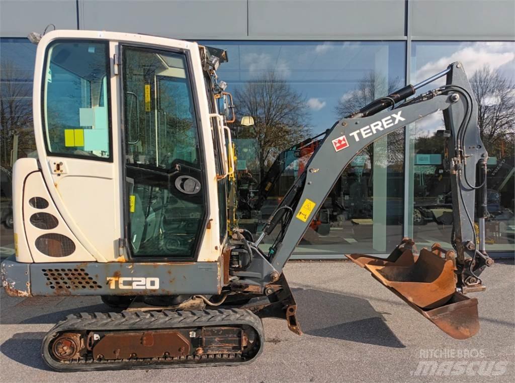 Terex tc20 Міні-екскаватори < 7т