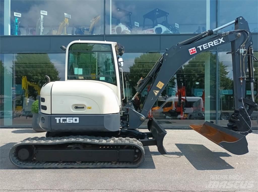 Terex tc60 Міні-екскаватори < 7т