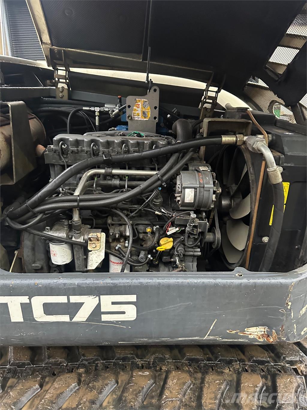 Terex TC75 Гусеничні екскаватори