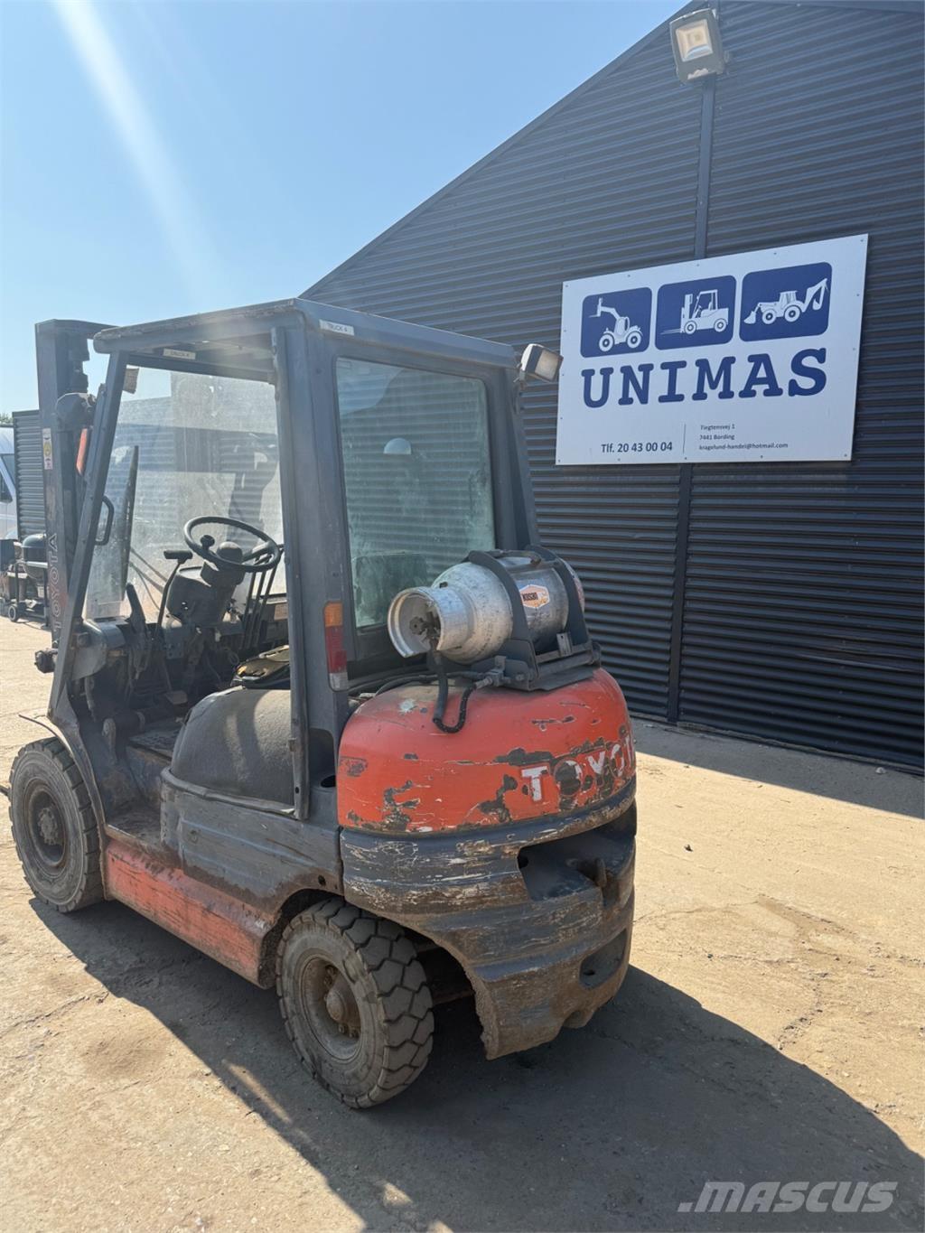 Toyota FG25 Газові навантажувачі
