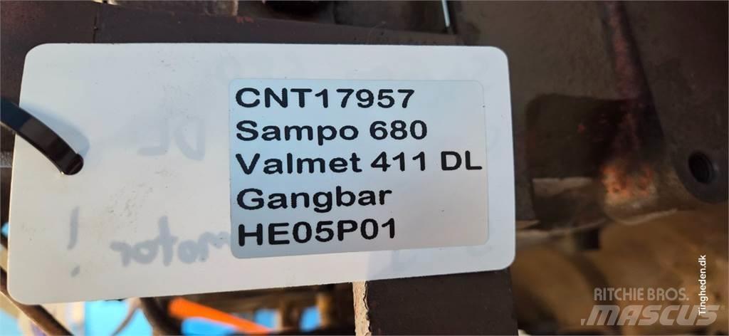 Valmet 411DL Двигуни