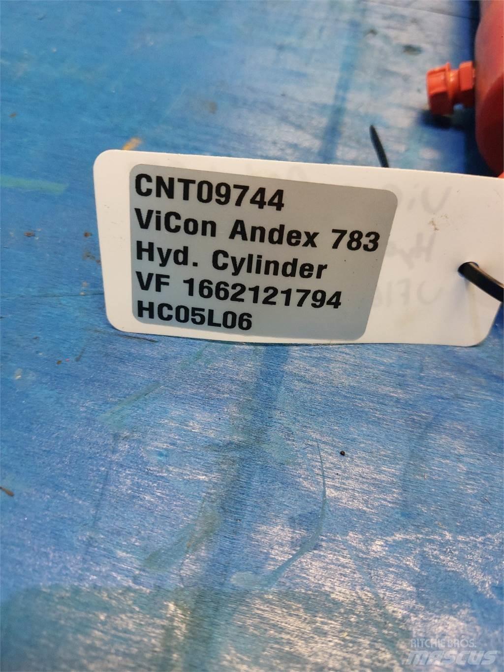 Vicon Andex 783 Граблі і сінозворушувачі