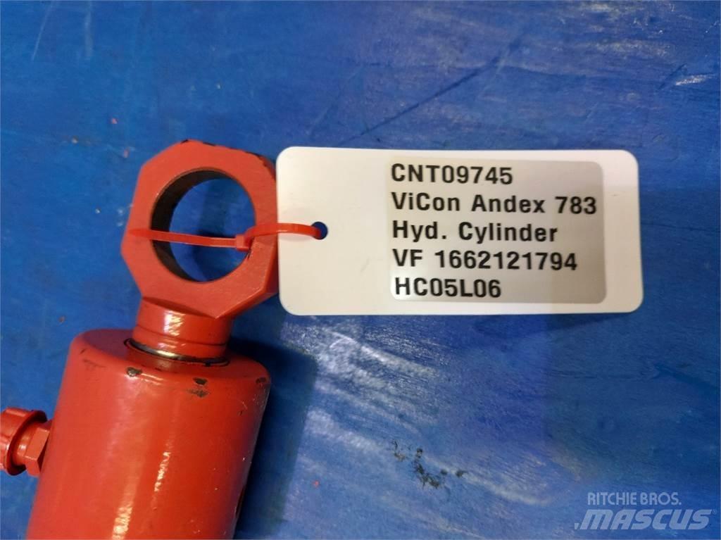Vicon Andex 783 Граблі і сінозворушувачі