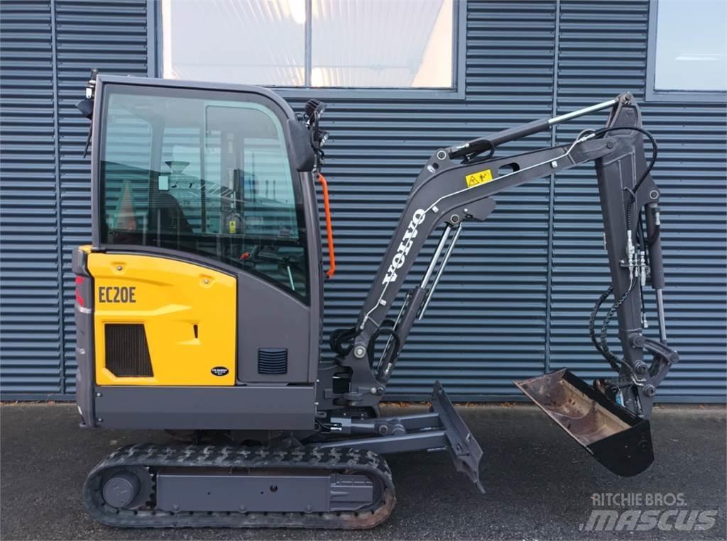 Volvo ec20e Міні-екскаватори < 7т