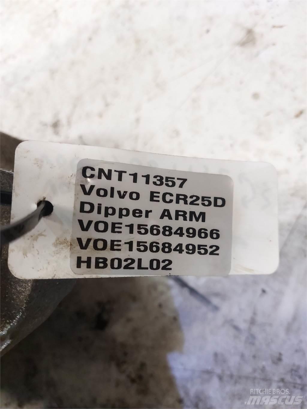 Volvo ECR25D Бони і ковші