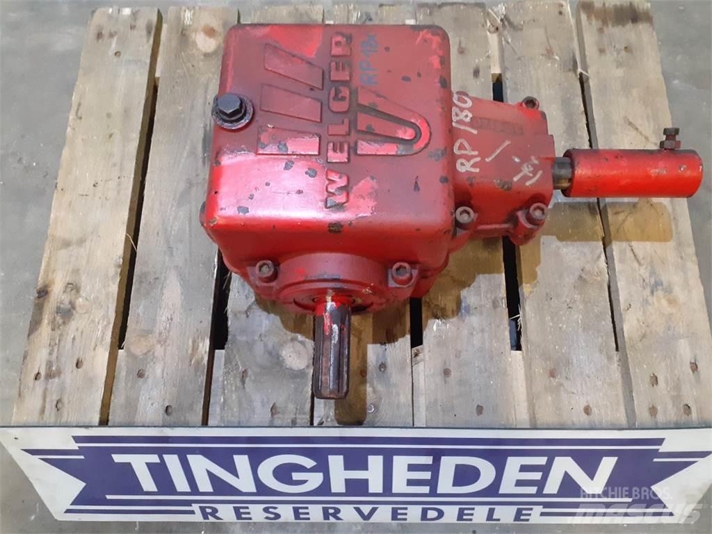Welger RP 180 Коробка передач