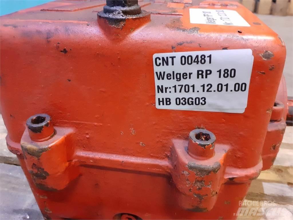 Welger RP 180 Коробка передач