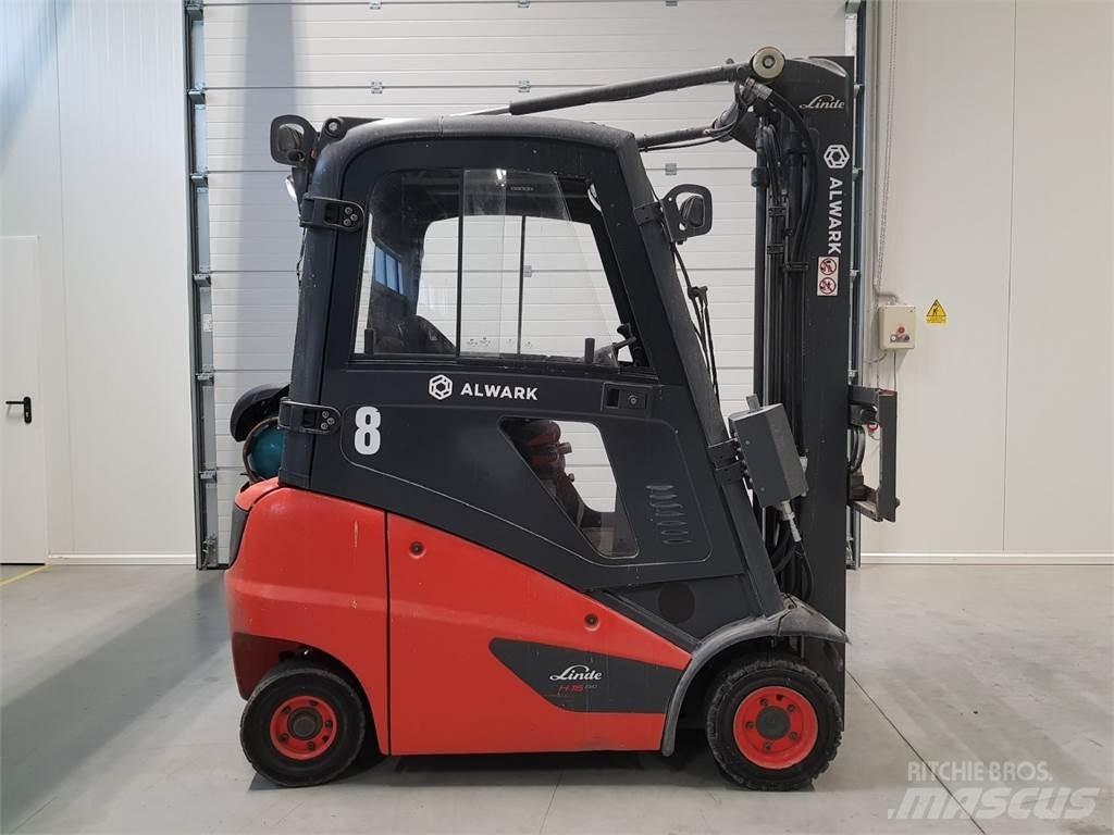 Linde H16T Газові навантажувачі