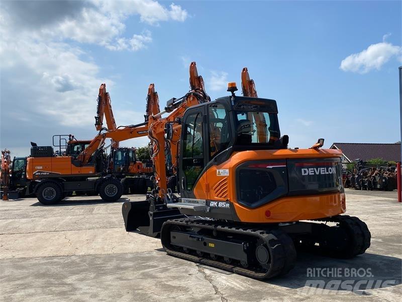 Develon DX85R-7 Міні-екскаватори < 7т