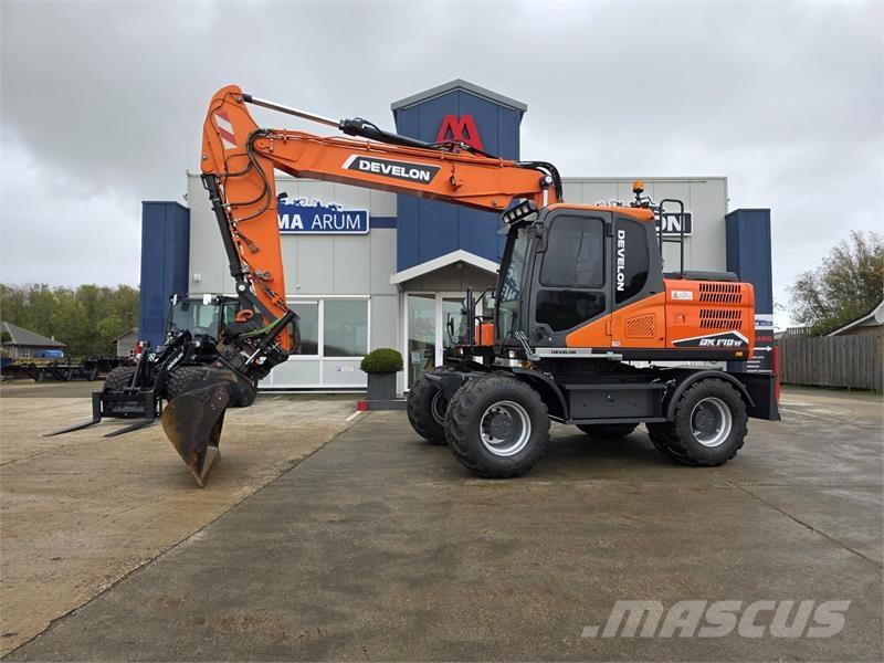 Doosan DX170W-5 Колісні екскаватори