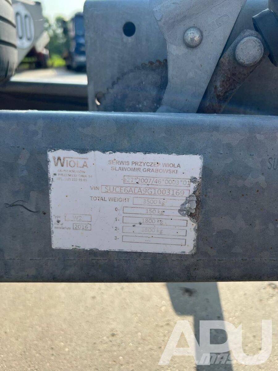 Wiola  Трейлери колесного транспортного засобу