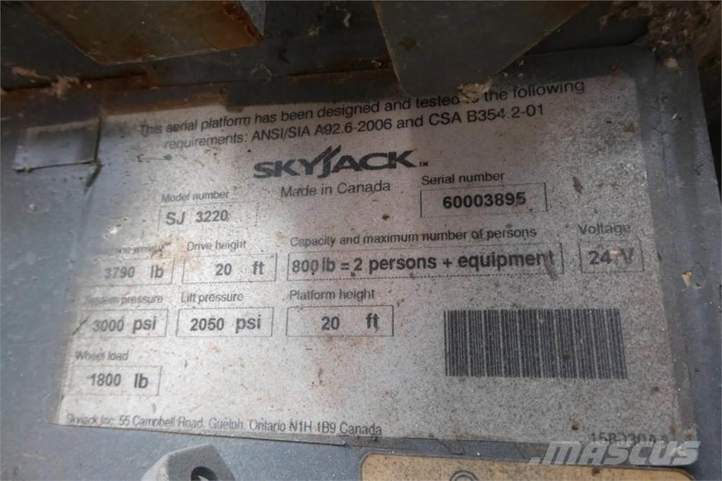 SkyJack SJ3220 Будтехніка - Інші