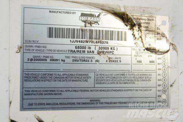Wabash DVCVHPC Причепи-фургони