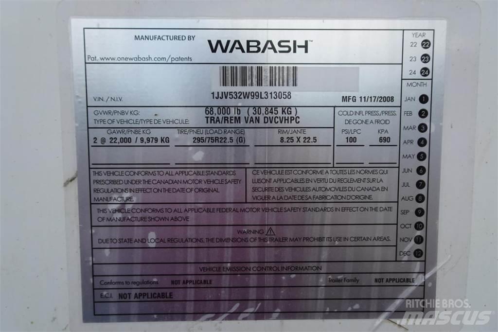 Wabash DVCVHPC Причепи-фургони
