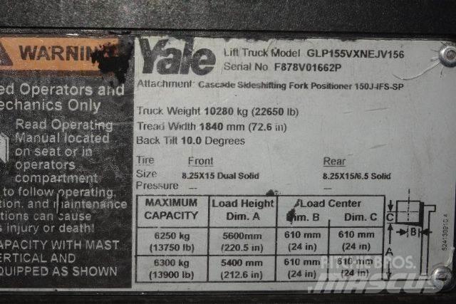 Yale GLP155VX Інше