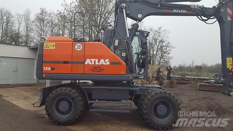 Atlas 150W Колісні екскаватори